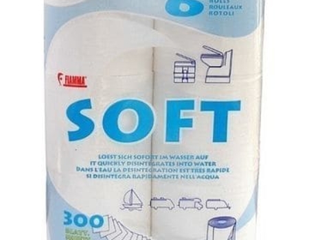 Papel higiénico Aqua Soft – 6 rolos