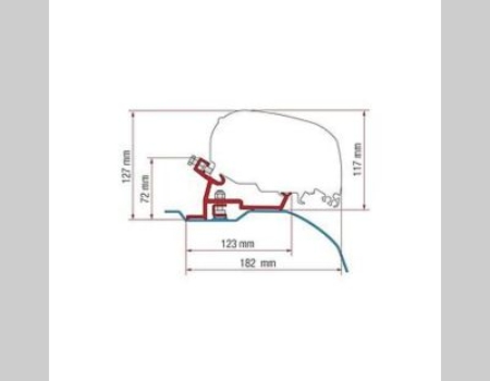 Kit Fixação Toldo Ducato/Jumper/Boxer – FIAMMA